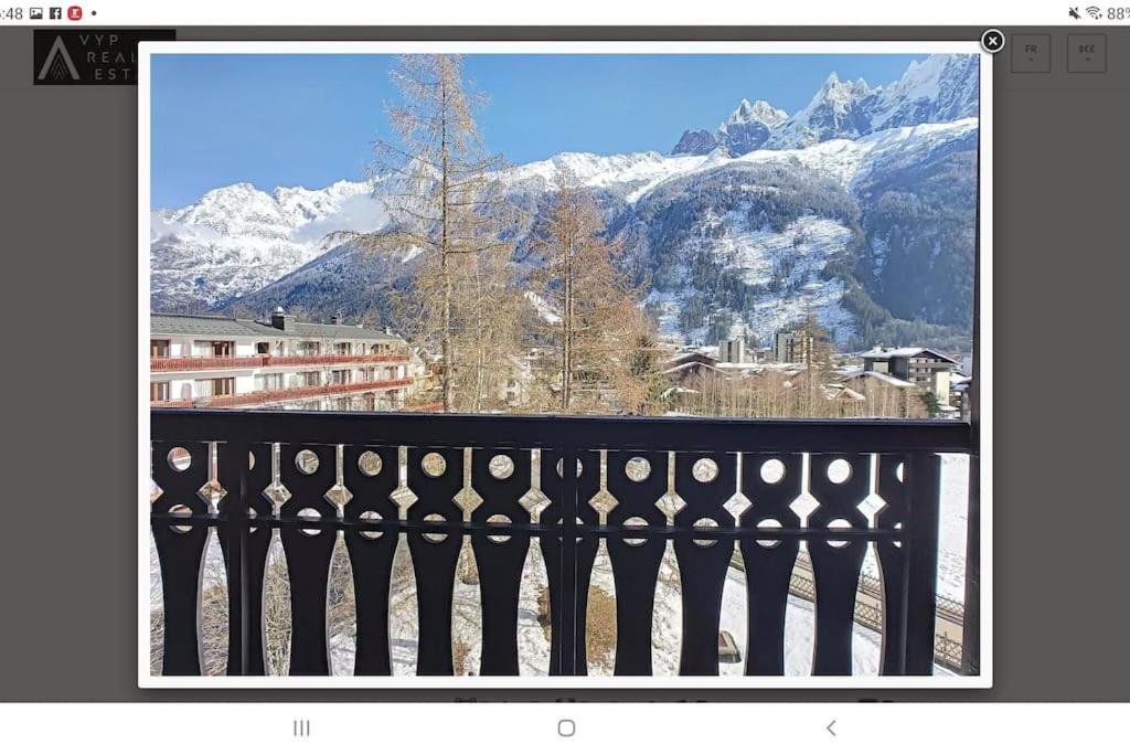Bel Appartement Entier En Style Chalet A Chamonix Mont Blanc Exterior foto