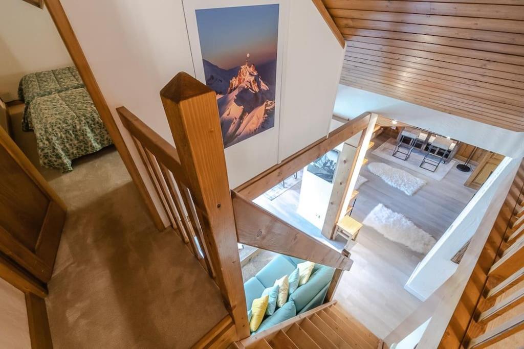 Bel Appartement Entier En Style Chalet A Chamonix Mont Blanc Exterior foto